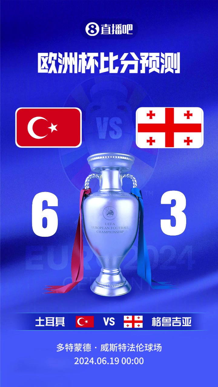 欧洲杯土耳其vs格鲁吉亚截图比分预测