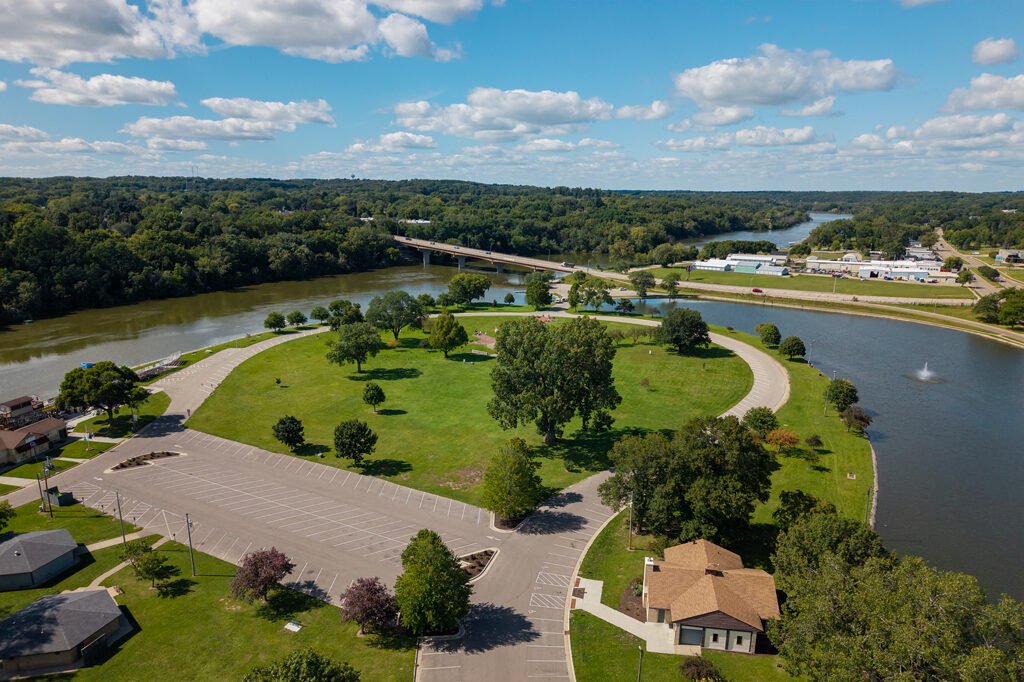 Aerial Photo of Park