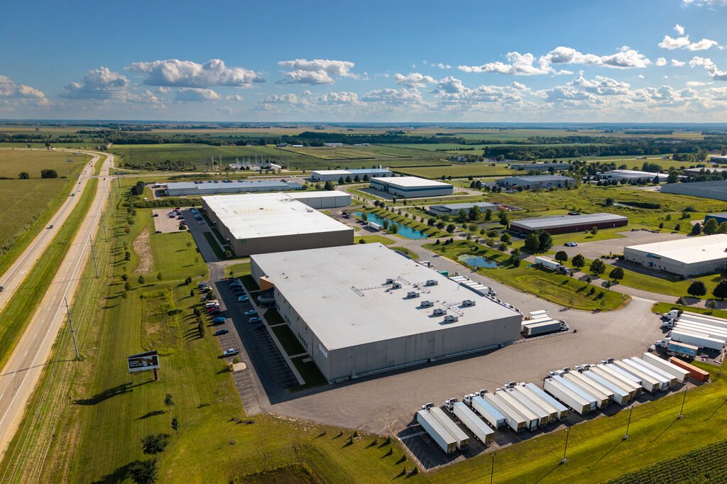 Aerial Photo of Business in Janesville